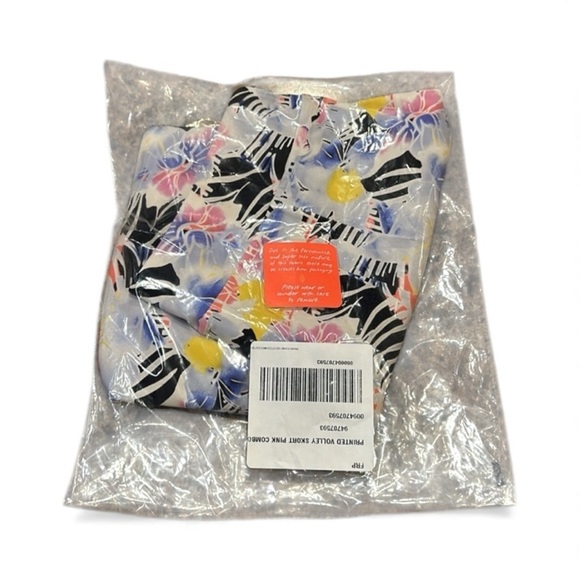 Free People Printed Volley Skort Size Small Mystic Floral High Rise NEW - Picture 12 of 13